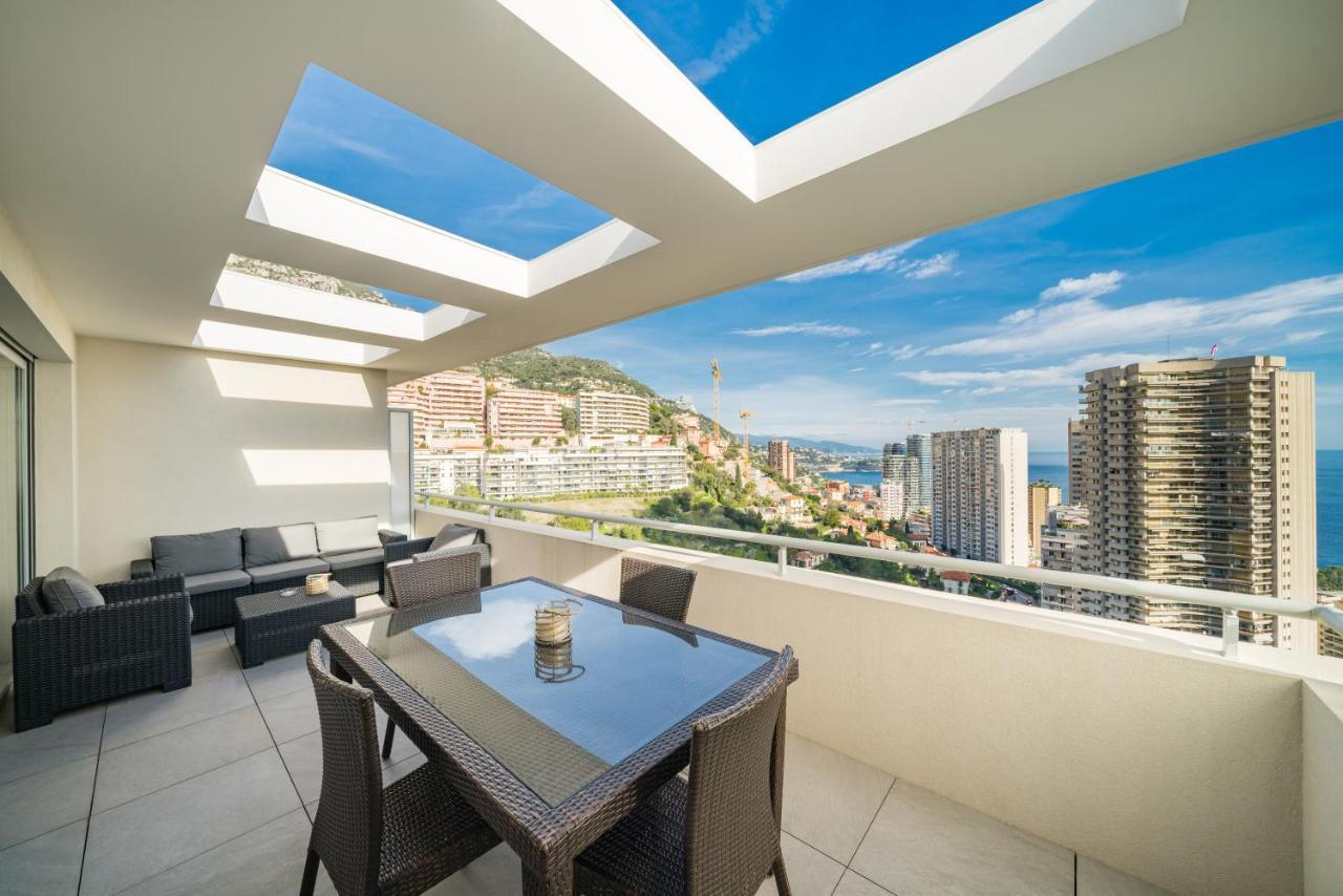 5Mn Monaco - Terrasse Vue Mer - Parking - Be Beausoleil Eksteriør billede