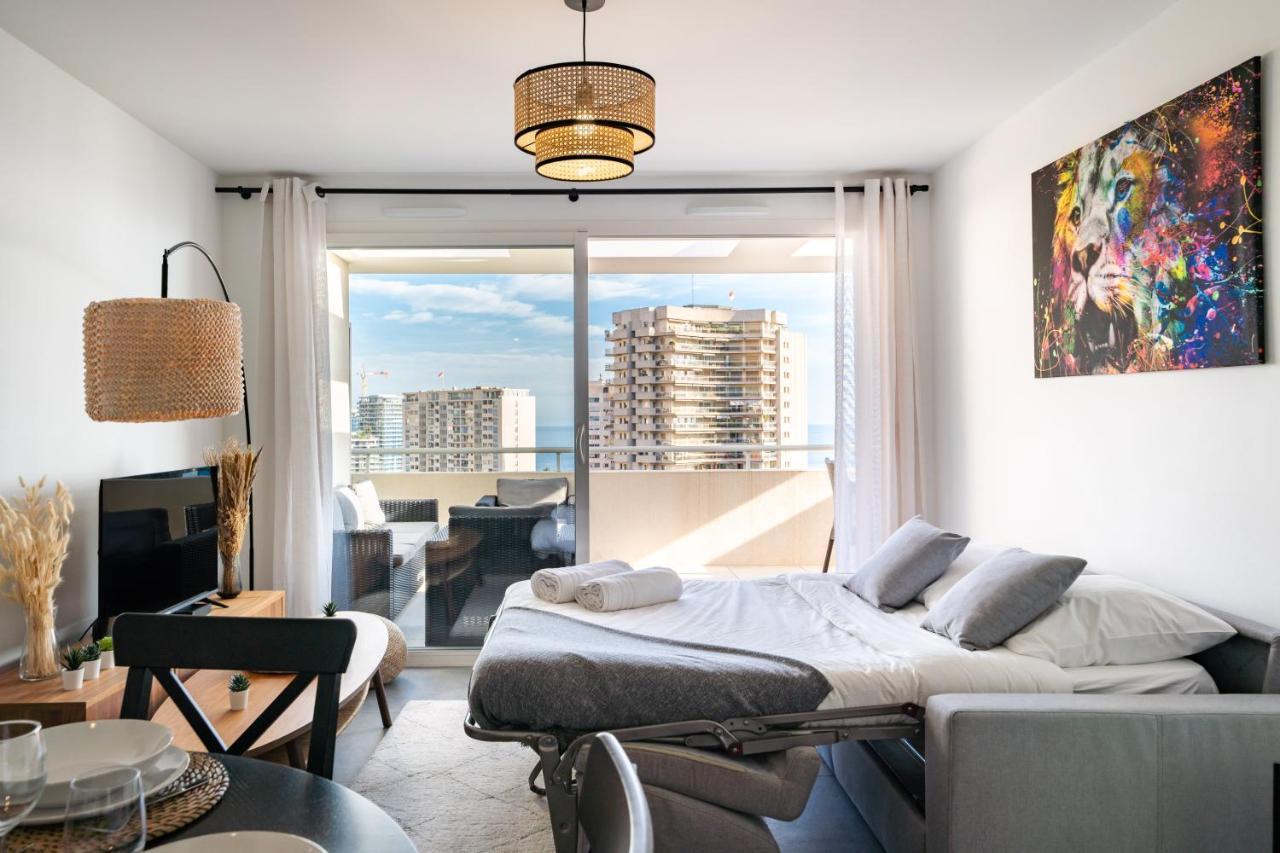 5Mn Monaco - Terrasse Vue Mer - Parking - Be Beausoleil Eksteriør billede