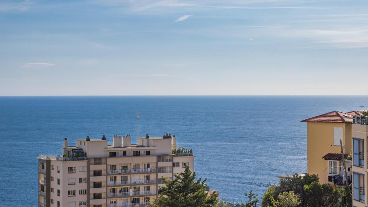 5Mn Monaco - Terrasse Vue Mer - Parking - Be Beausoleil Eksteriør billede